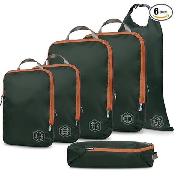 Compression Packing Cubes for Travel - Luggage and Backpack Organizer Packaging - Picture 7 of 7